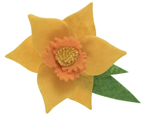 Trimits Felt Decoration Kits, 8.5 x 11.5cm, Daffodil Brooch