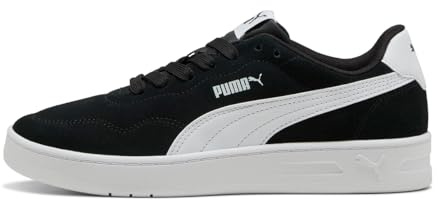 PUMA Damen Court Lally Sneakers 37.5, Black White