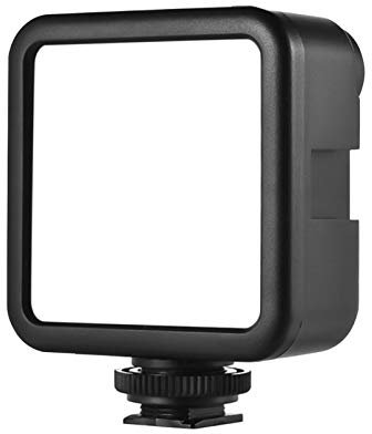 Andoer 49 LED Kamera Licht USB Wiederaufladbar Dimmbar Kamera Fülllicht Mini Video Licht für DLSR Kamera Camcorder Gimbal Makro Fotografie Video