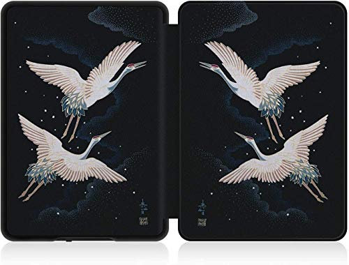 EKH Kindle Paperwhite 4 [10Th Generation-2018] - Couverture en Cuir Intelligente Durable avec réveil/Sommeil Automatique Convient au dernier Motif de marbre Noir Kindle Paperwhite 4