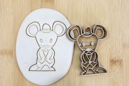 Mausboy cookie cutter Fondant Keksstempel/Ausstechform keksausstecher PLA ca.8cm