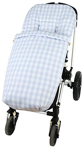 Saco para Silla Universal estampado Vichy (celeste)