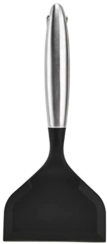 RUIRUIY Spatule à crêpes en silicone souple Turner, spatule à large ouverture de cuisine résistante à la chaleur, idéale pour les œufs, les crêpes, les crêpes, etc.