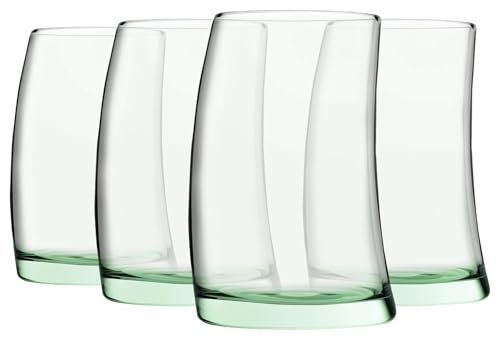 Pasabahce Penguen Set 4 Bicchieri in Vetro Riciclato, 27.5cl