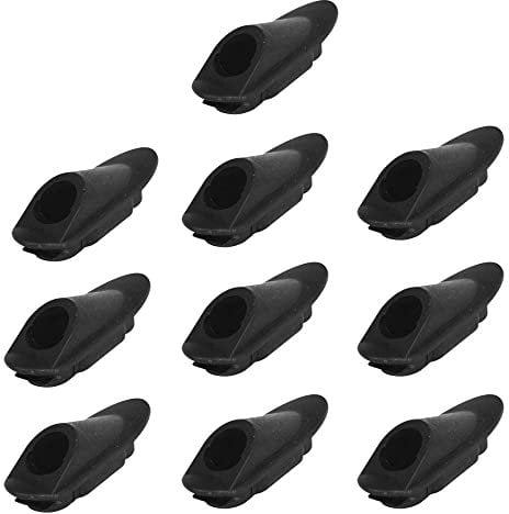 Lotatheta 10 pcs Bike Cable Tube Clamp Grommets Frame Brake Cable Buckles Clip Holder Hole Inner Embedded Bicycle Shift Derailleur Wire Line Pipe Guide Plugs Organizer Cord Fixed MTB Routing