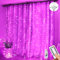 Lezonic Curtain Fairy Light, 3m×3m 300LED 8 Modes Remote Control Fairy Light, Curtain Lights USB Plug in for Bedroom, Garden, Party, Wedding, Christmas Decoration (Pink)