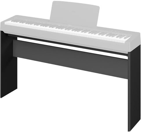 Marisflo Support de clavier L100B compatible avec clavier Yamaha P143, P145, P223, P225, en bois, noir