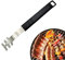 UMLIPOT Grillrostheber Edelstahl Heber für Grillrost Grillzubehör Gusseisen und Edelstahlroste BBQ Zubehör für Camping Utensil Universal Grillwerkzeug Griff 28 cm,Ideal für BBQ und Camping