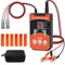 KAISAL Fuel Injector Tester Kit, Fuel Injector Cleaner with 8 Pulse Modes, Test 2 injectors Simultaneously, 6 Injector Cleaner Adapters for 12V/5V Car Motorcycle Injector