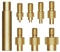 Hot M-ELT Nut Set, Soldering Iron Tips for Threaded Inserts M2-M8 Adaptor, Heat-Set Insert Tips Compatible with Irons- Press Tool for Plastic 3D Printer Components