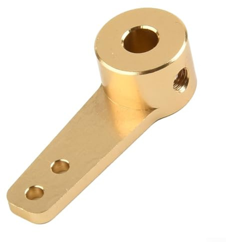 For RC Model Car and Boat Tiller Arms Single Steering Rudder 3 1MM 4 1MM 5 1MM Aluminum Alloy with M2 Screw Mounts for Transmission Applications (4.1mm)
