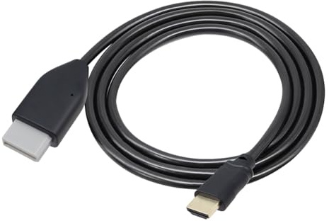 Jerilla Wii to HDMI Converter Cable 1.5m/4.92ft, S-Video Signal Connector Output HDMI Adapter Cable for Nintendo Wii/Wii U/HDTV/Monitor/Projector, Audio-Video Synchronisation, Plug and Play