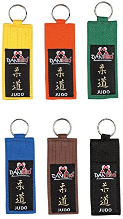 Danrho Schlüsselanhänger Kyu-Grade Judo gelb