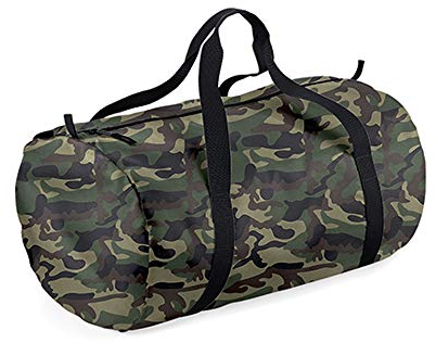 kompatibel mit BagBase Reisetasche, wasserabweisend, 32 Liter One Size (Camouflage/Schwarz)