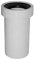 GOP MANICOTTO WC TUBO PROLUNGA VASO DA 90 mm LUNGHEZZA 25cm RIGIDO DIRITTO
