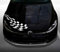 Rennflaggen Aufkleber Auto Karos Zielflagge Set Rennstreifen Rallystreifen Streifen | Sticker Motorrad Tank Seitenschweller Motorhaube | verschiedene Motive, Größe & Farbe anpassbar