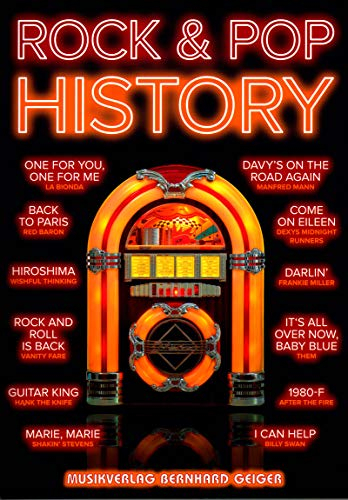 Rock & Pop History - Songbook für Klavier, Gitarre, Gesang - 12 Rock a Pop Titel der 1970er/80er Jahre - VB100 4260307721008