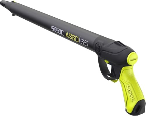 Seac Asso S/R, pneumatische Harpune ohne Regler, Anti-Stress-Gummigriff