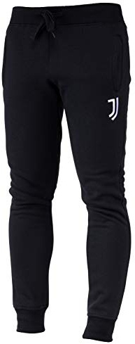 JUVE - Pantaloni fit in pile da uomo, collezione ufficiale Juventus