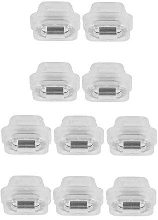 10pcs Clip de moldura de moldura Interior Retenedor de Puerta Clips de Acabado de moldura Inserción de Puerta de Coche Tira de moldura Ojales Clips Tarjeta de incrustación para E46 E90 E91 E92 E93