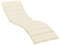 vidaXL Coussin de Chaise Longue, Coussin de Bain de Soleil, Coussins de Transat, Coussin pour Chaise de Jardin Patio Extérieur Arrière-Cour, Crème 200x70x3 cm Tissu Oxford