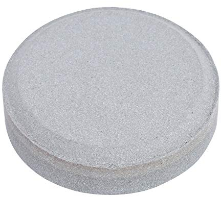 Piedra de Afilar de Doble Cara, Afilador de Piedra de Agua Multiusos de Grano Doble Accesorio de Herramienta de Piedra de Afilar Redondo para Cuchillos de Cocina, Tijeras, Picadora, Cuchilla, Cinceles