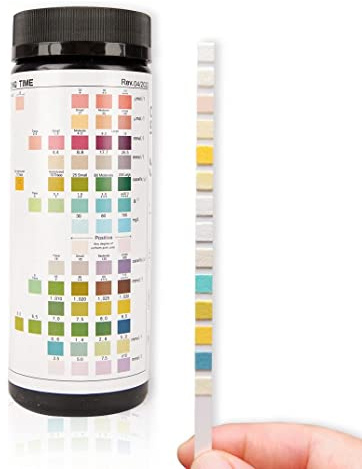 INVBIO 14-parameter urine test strips, 100 count, health diagnostic