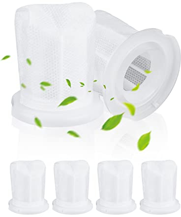 BONBELONG 6 Stück VC100 Filter für Vorwerk Kobold VC100 Filter Set Akkusauger VC100 VC 100 Ersatzfilter Staubsaugerfilter