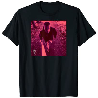 Roter Zombie mit Machete T-Shirt