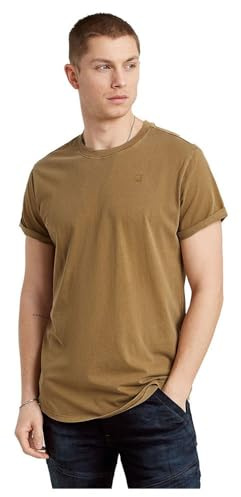 G-Star Men's Lash Overdeyed T-shirt, Brown (dk fawn gd D16396-2653-B570), XS