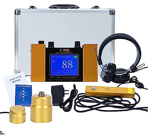 ALSUP Wasser-Leck-Detektor, elektronischer Leck-Detektor mit 4 Frequenz-Modi, LED-Anzeige und Kopfhörer-Zubehör-Kit