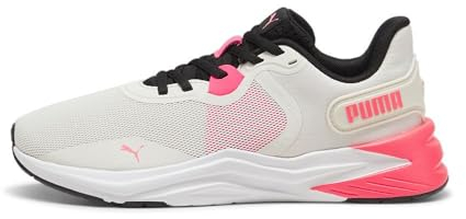PUMA Unisex Disperse XT 3 Cross Trainer, Vapor Gray Black-Sunset Glow, 42 EU