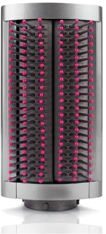 Kleine feste Glättungsbürste für Dyson Airwrap Styler, Haarstyling-Kammaufsatz, Rosa