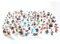 DND Miniatur Monsterkarten Dungeons and Dragons Starter Set 173 Fantasy Art Minis für D&D 5E Pathfinder 2e Flache Kunststofffiguren für TTRPG Tabletop RPG Spiele Zubehör Geschenk für DM