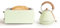 CREATE/PACK TOAST RETRO XL + KETTLE RETRO M/Tostadora de pan verde pastel con hervidor de agua verde pastel/Hervidor de 1L