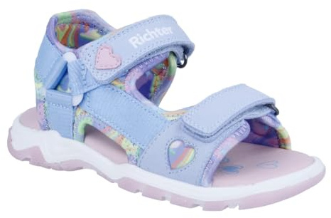 Richter Knderschuhe Leonie Sandale, Blau, 33 EU
