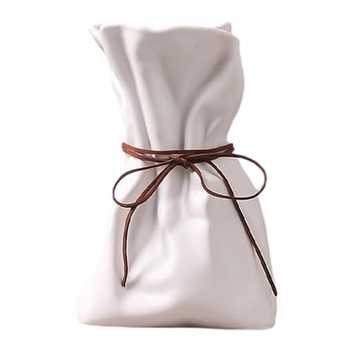 Nankoyal Home Decor Vase,Wohnzimmervase - Kreative ästhetische Blumenvase Moderne Keramikvase - Innovative Zimmerpflanzenvase, Tischvase, Herzstück für Home Shops Company