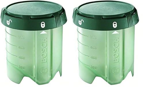 Bosch Home and Garden Godet à Peinture pour PFS 3000-2 et PFS 5000 E (1000 ML) (Lot de 2)