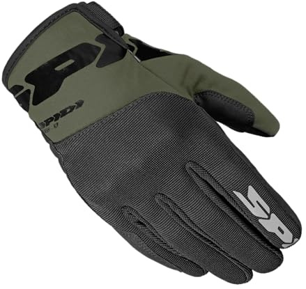 SPIDI Flash KP Motorradhandschuhe, Militärgrün, M