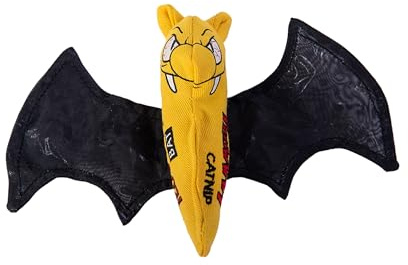 YEOWWW! Organic Catnip Bat Toy for Cats, Crinkle, Durable, Indoor, 10cm