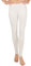 dressforfun Damen Leggins mit Steg | Idealer Begleiter bei Ballett, Tanz, Sport und Gymnastik | diverse Farben (S | Weiß | Nr. 301305)