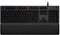 Logitech G513 Tastiera Gaming Cablata Meccanica con Poggiapolsi, RGB LIGHTSYNC, GX Red Lienear Switch, Telaio in alluminio spazzolato, Tasti Personalizzabili, USB, QWERTY US Layout, Carbon, Nero
