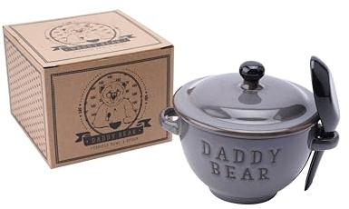 CGB Giftware | 'Daddy Bear' Porridge Bowl and Spoon | Loft Range | Breakfast | Cereal | Kitchen | GB03753