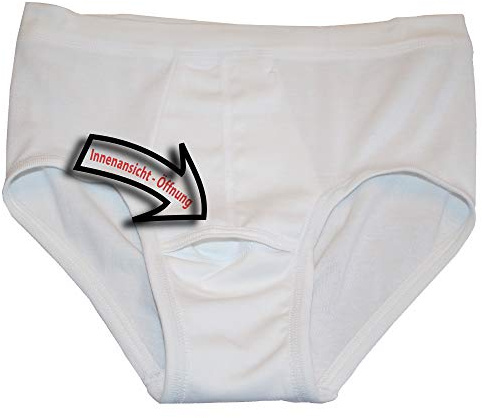 HERMKO 3248 Herren Slip aus 100% Bio-Baumwolle mit Eingriff Doppelripp; Kochfest, Größe:D 10 = EU 4XL, Farbe:schwarz