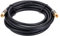 10M Black RG6 Coax Cable Dual Shield Outdoor/Indoor Coaxial BNC Extension Wire For Satellite Dish Cable TV Antenna
