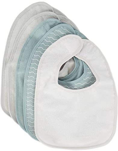 Bieco Wasserdicht Ltzchen | 5er Pack | Baby Baumwolle Waschbar Latz Bibs nl? Ltzchen Brei