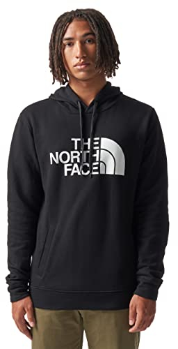 THE NORTH FACE - Men's Half Dome Hoodie - Men's Pullover and Jumper with Hood - Graphic Hoodie for Hiking, Camping and Walking - TNF Black, L