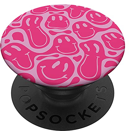 Ästhetischer Trippy Pink Flüssigkeit Wirbel Tropfendes PopSockets Klebender PopGrip