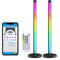 SUNMORY Barra de luces LED, Smart Light Bars RGBIC, Se Sincroniza con su Música, Lámpara de Noche con Hasta 16 Millones de Colores para Adaptar TV, luz Nocturna Controlable a Través de la Aplicación