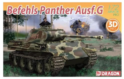 Unbekannt Model Kit Tank 7698 - Befehls Panther AUSF.G (1:72)